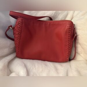 Cole Haan Cherry Red Crossbody Bag